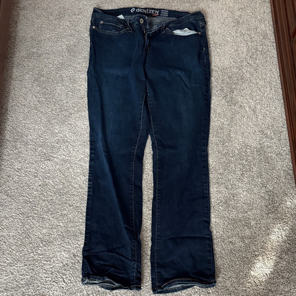 Denizen from Levi's Women's Deep Indigo Boot Cut Jeans